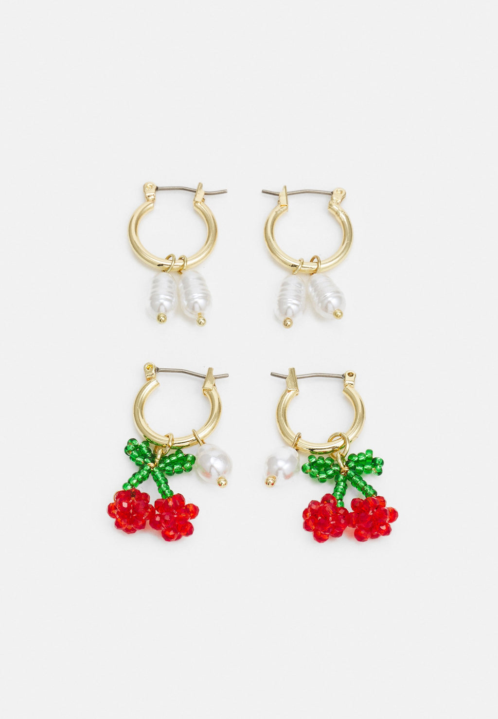 Pieces PCMARY  HOOP EARRINGS 2-PACK