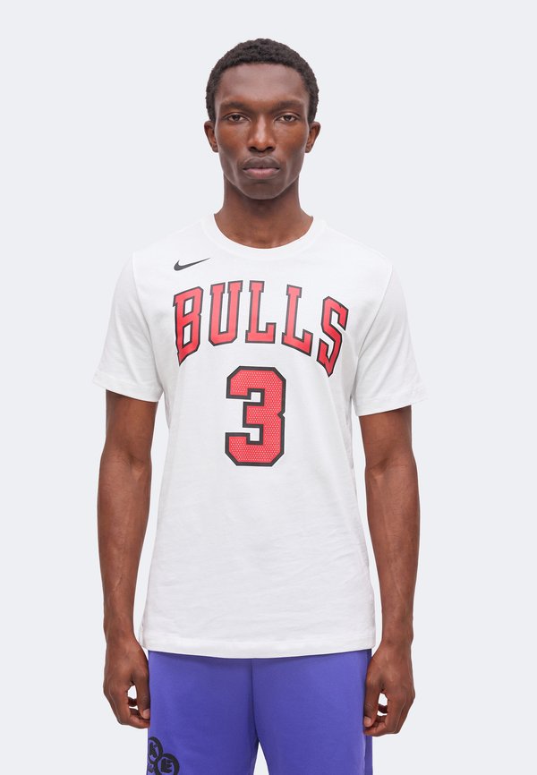 Nike Performance NBA CHICAGO BULLS JOSH GIDDEY - Club wear - white