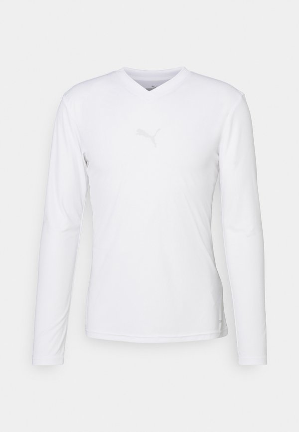 Puma TEAMGOAL BASELAYER TEE - Undershirt - white/feather gray