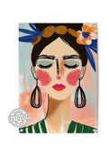 Orange Wallz SPRING LADY