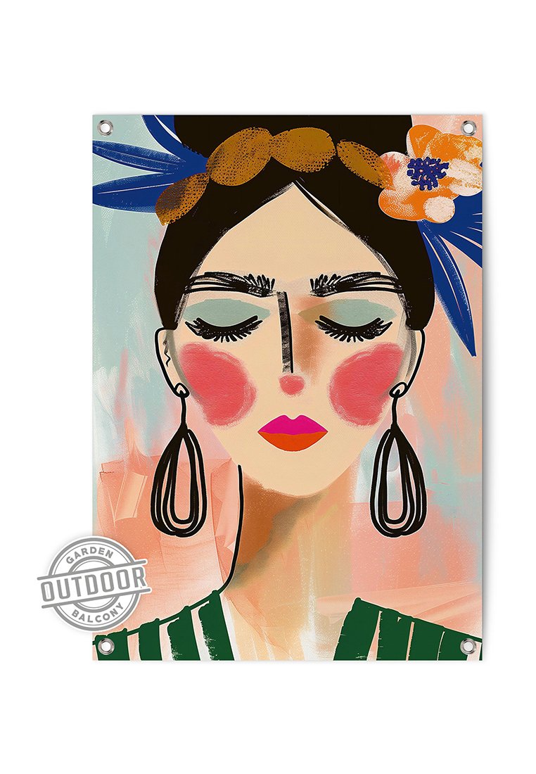 Orange Wallz SPRING LADY