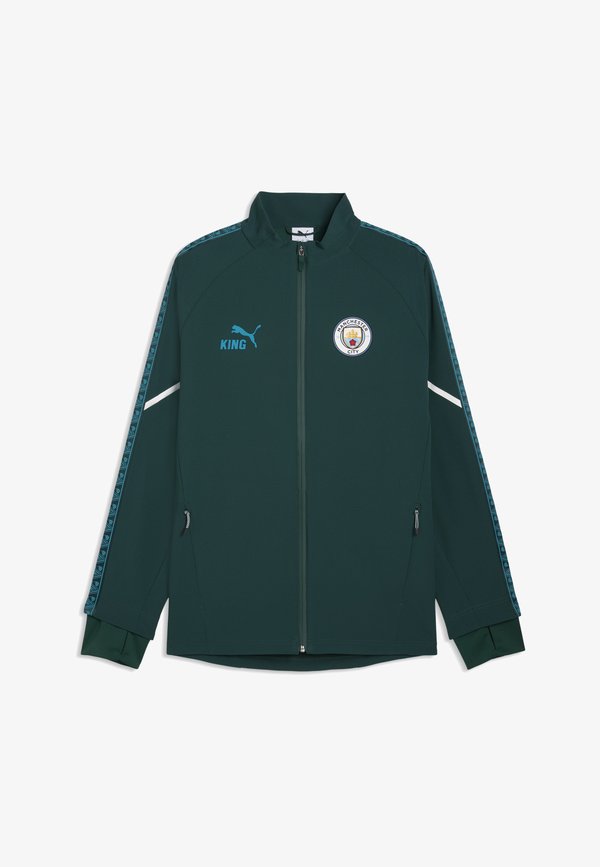 Puma MANCHESTER CITY KING ULTIMATE ANTHEM - Club wear - green terrain-tropical blue