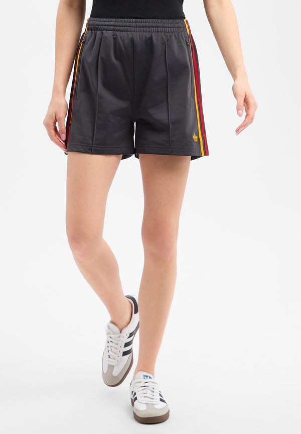 adidas Originals ADIDAS ORIGINALS SHORTS - Tracksuit bottoms - anthrazit orange