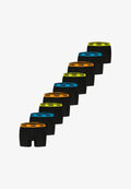 Puma EVERYDAY 9ER PACK  - Boxer briefs - black pop