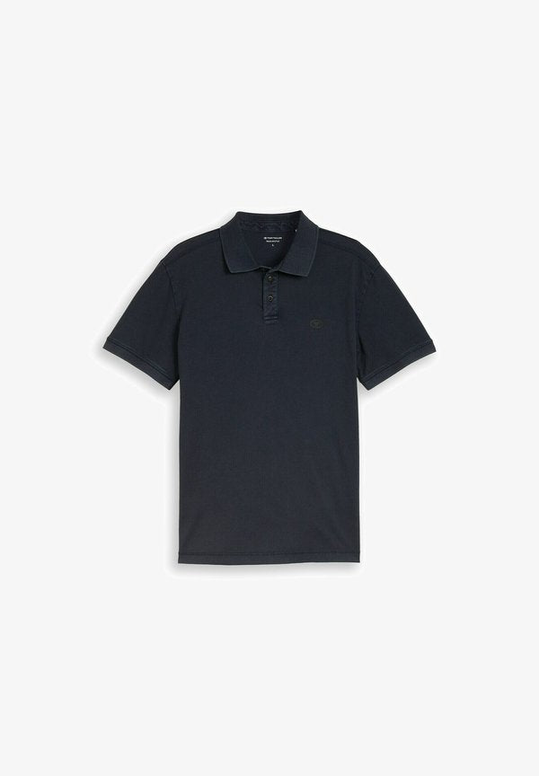 TOM TAILOR TOM TAILOR POLOSHIRTS POLOSHIRT IM USED-LOOK - Polo shirt - navy tonal stripe