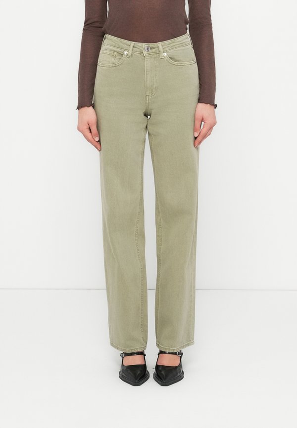 Vero Moda VMTESSA HR WIDE JEANS COLOR GA NOOS - Wide Leg - laurel wreath