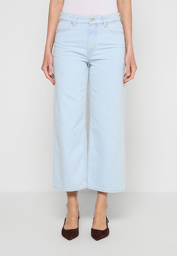 Marc O'Polo DENIM DENIM TROUSERS, HIGH WAIST, WIDE LEG