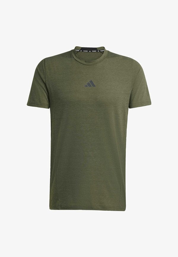adidas Performance D4T WORKOUT - Sports T-shirt - night cargo