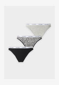 Calvin Klein Underwear ICON LOGO 5 PACK - Briefs - black/black/cedar/grey heather/ink