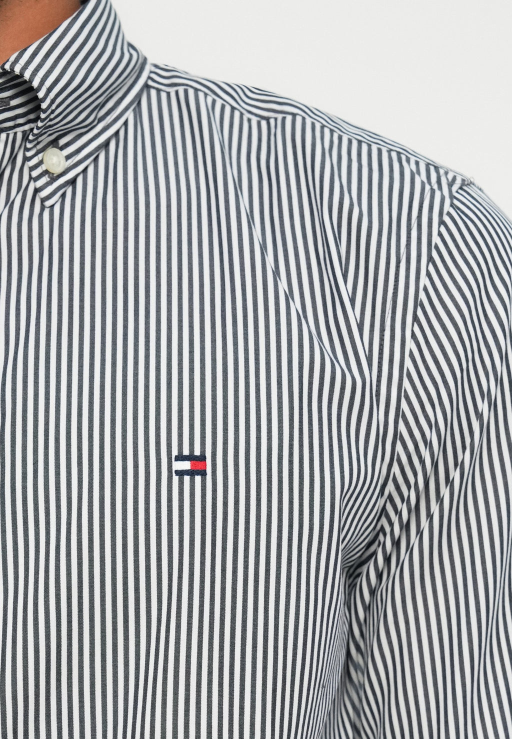 TH FLEX REGULAR FIT STRIPE SHIRT Media 6