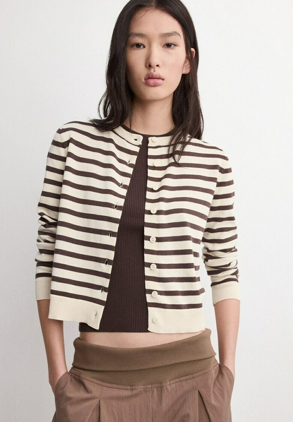 Mango ADULT - Cardigan - chocoladebruin