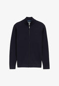 TOM TAILOR Cardigan - knitted navy melange