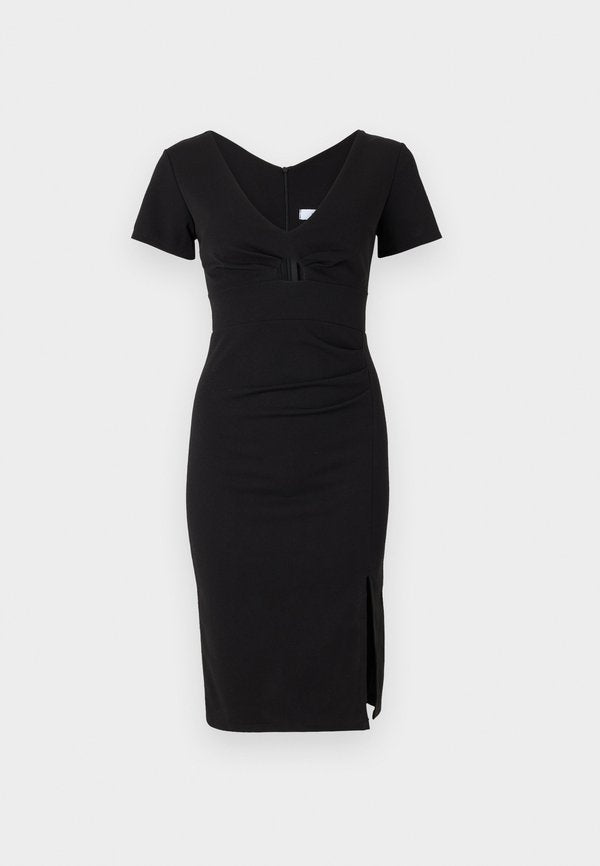 WAL G. BERNADETTE CUT OUT MIDI DRESS