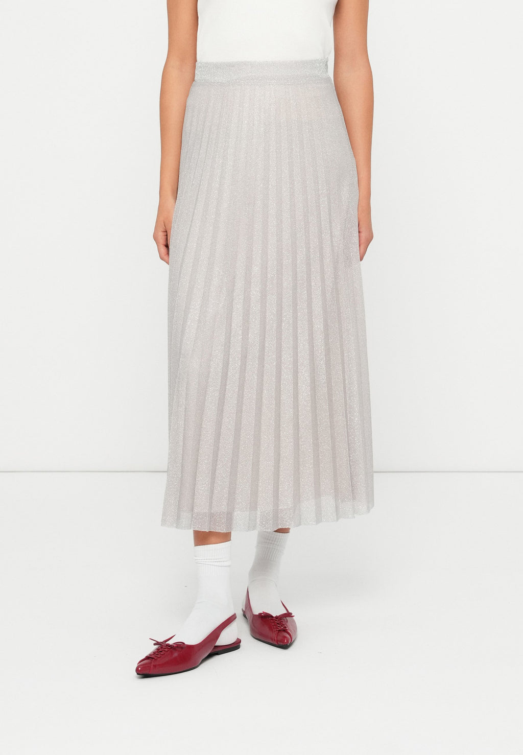 ONLY ONLDANIELLE LONG GLITTER SKIRT