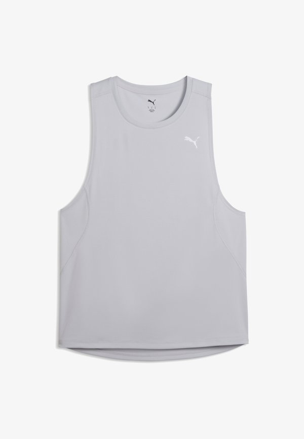 Puma M RUN VELOCITY TANK  - Top - vibrant silver