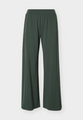 Nike Performance ZENVY WIDE LEG - Tracksuit bottoms - camo green/white