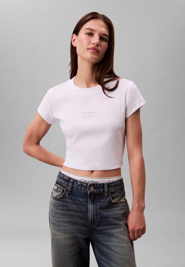 Calvin Klein Jeans Basic T-shirt - brilliant white