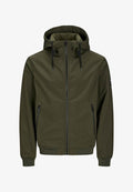 Jack & Jones JJCLASSIC ÜBERGANGSJACKE MIT KAPUZE - Light jacket - Green