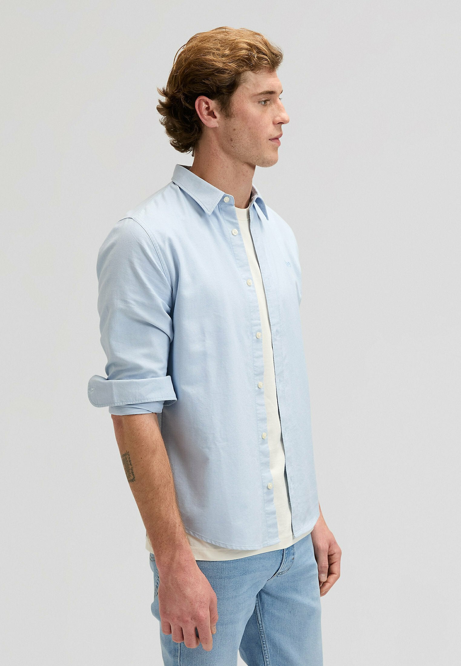 Lee LONG SLEEVE LEE_SHIRT FOR MENS - REGULAR FIT
