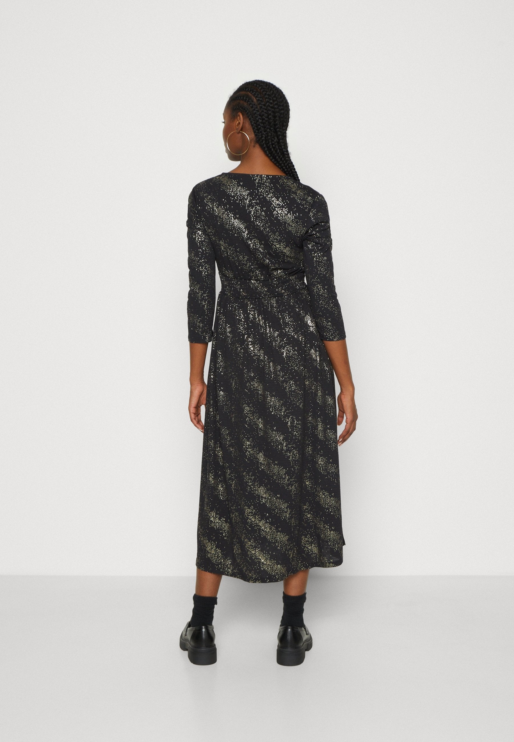 ONLNEW PELLA FOIL WRAP DRESS Media 4
