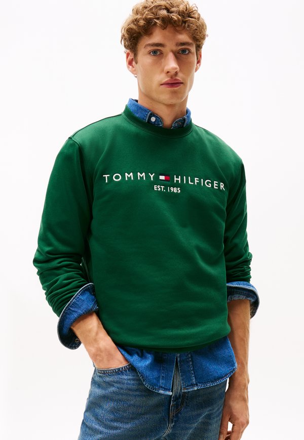 Tommy Hilfiger LOGO - Sweatshirt - ornamental green