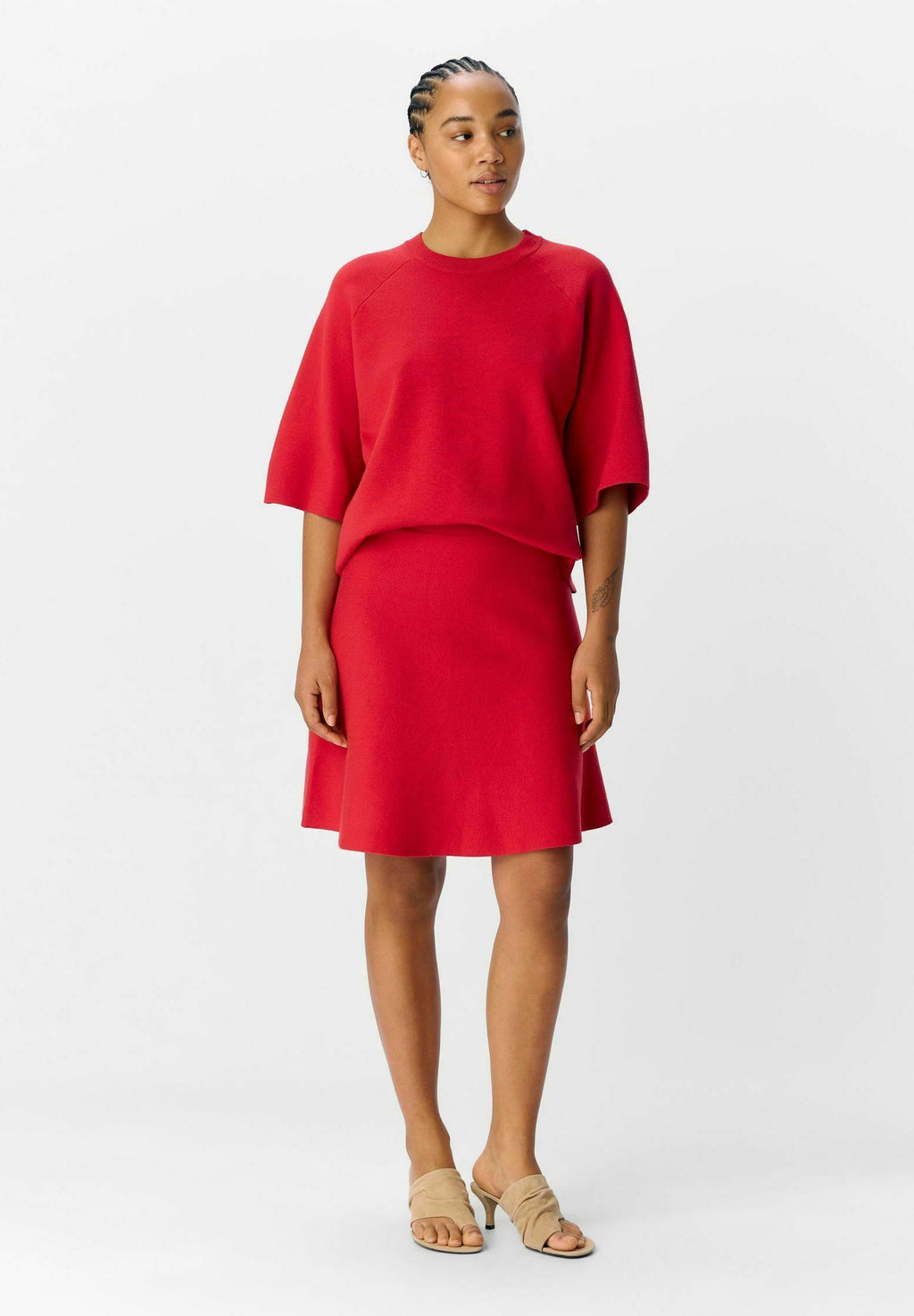 Object OBJREYNARD HW SHORT KNIT SKIRT NOOS