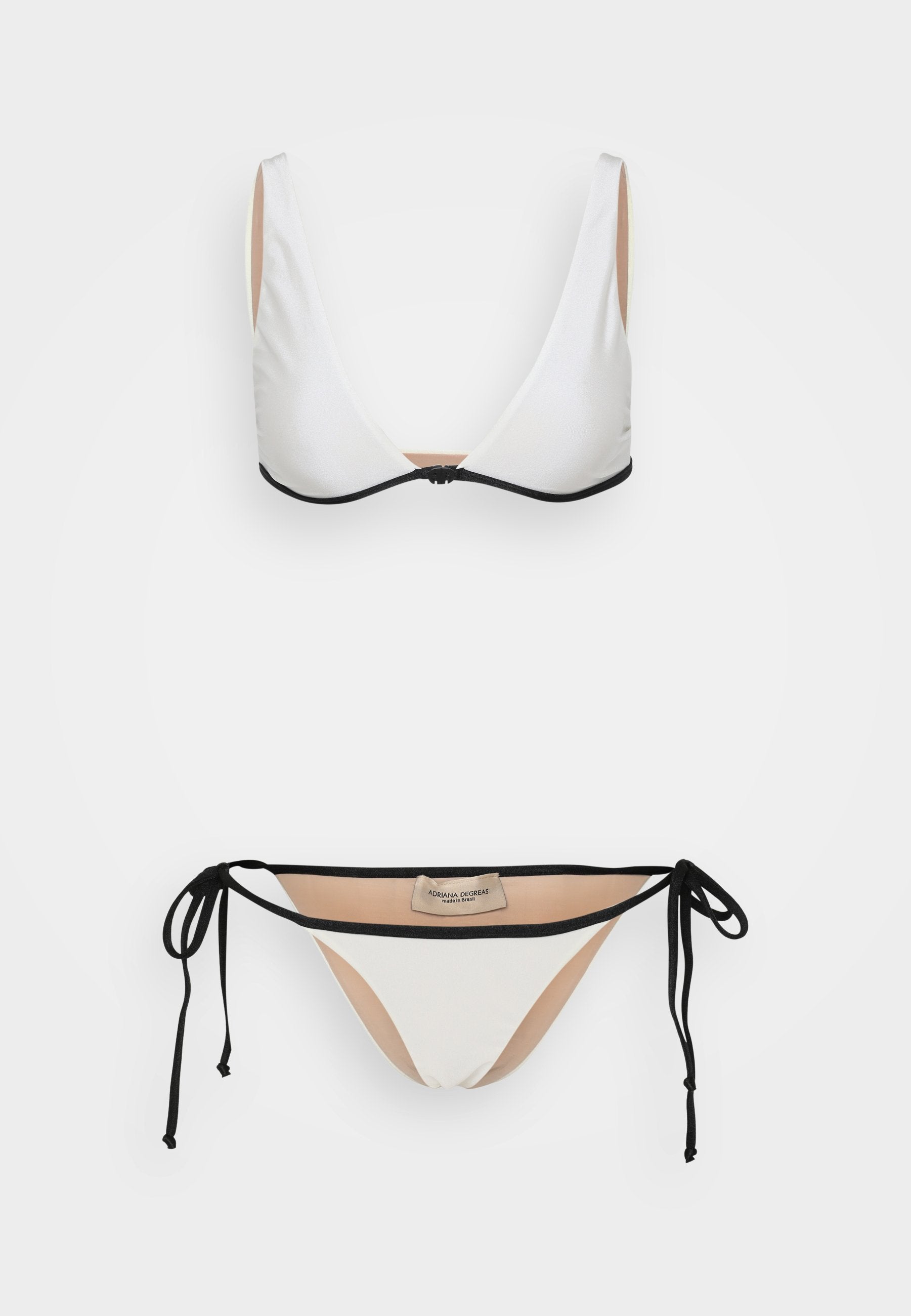 ADRIANA DEGREAS SOLID TIE SIDE