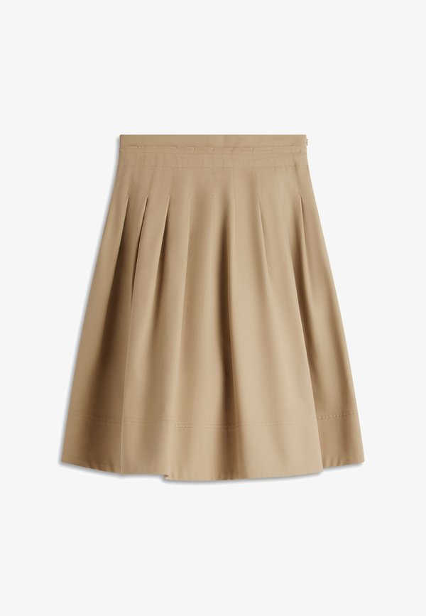 Tommy Hilfiger Pleated skirt - camel