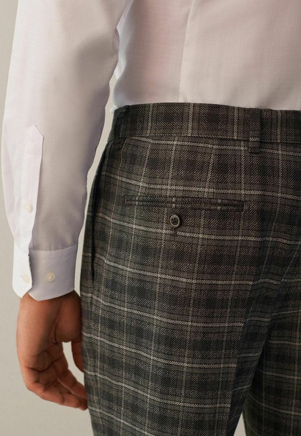 Next TRIMMED CHECK CHINOS SLIM FIT