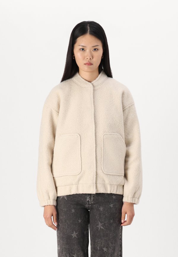 Vero Moda Bomber VMAMBER - Bomber Jacket - oatmeal