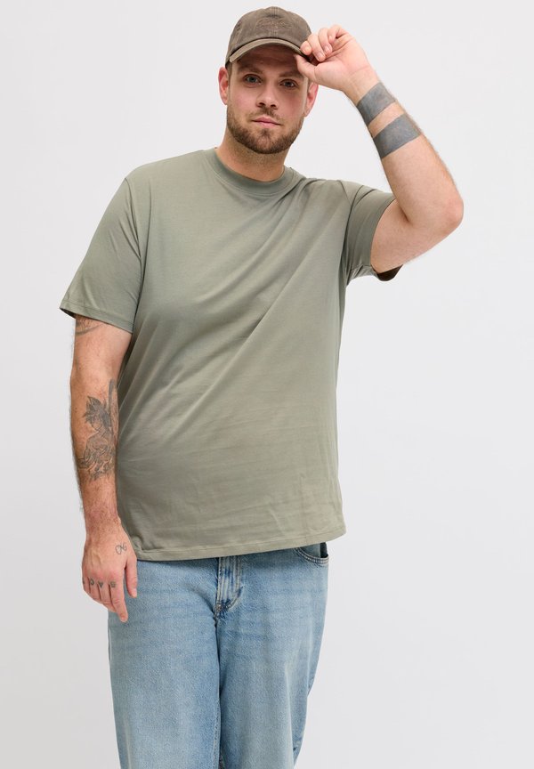 Jack & Jones JJEBRADLEY TEE - Basic T-shirt - vetiver
