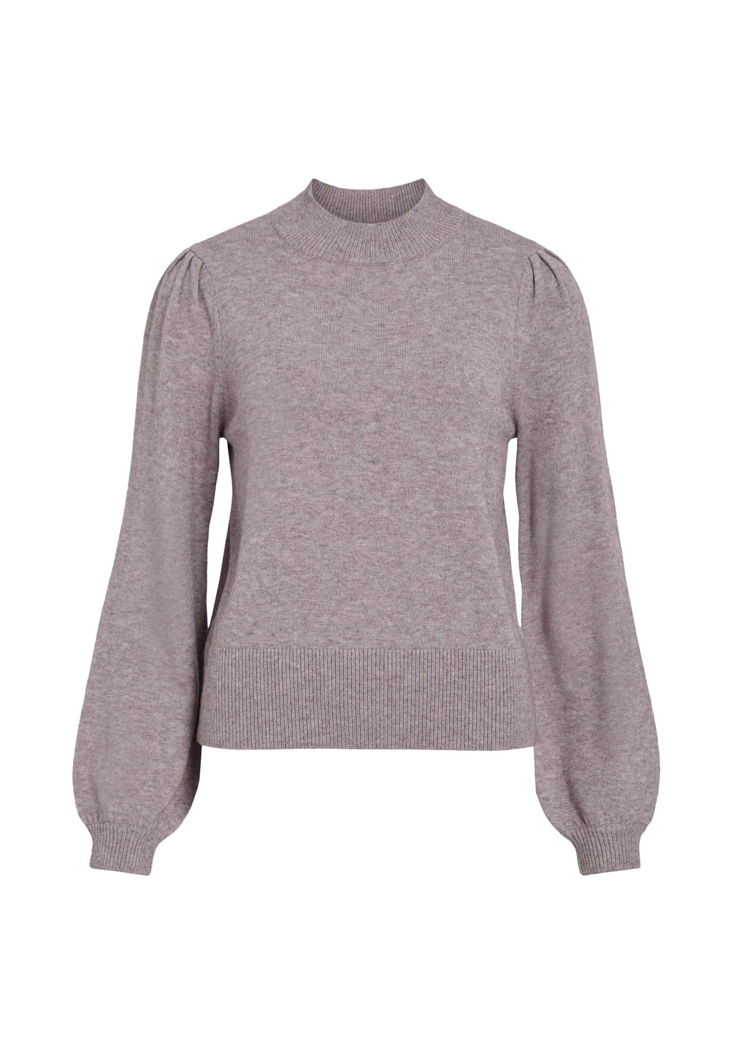 VILA VIRIL TURTLE-NK BALLOON L/S TOP - NOOS