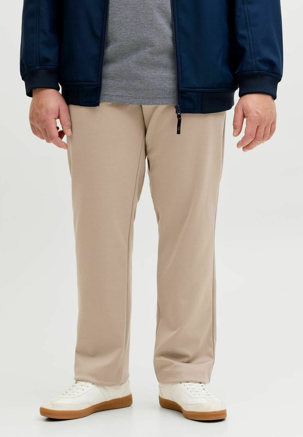 Jack & Jones Chino Plus Size Slim Fit - Trousers - crockery