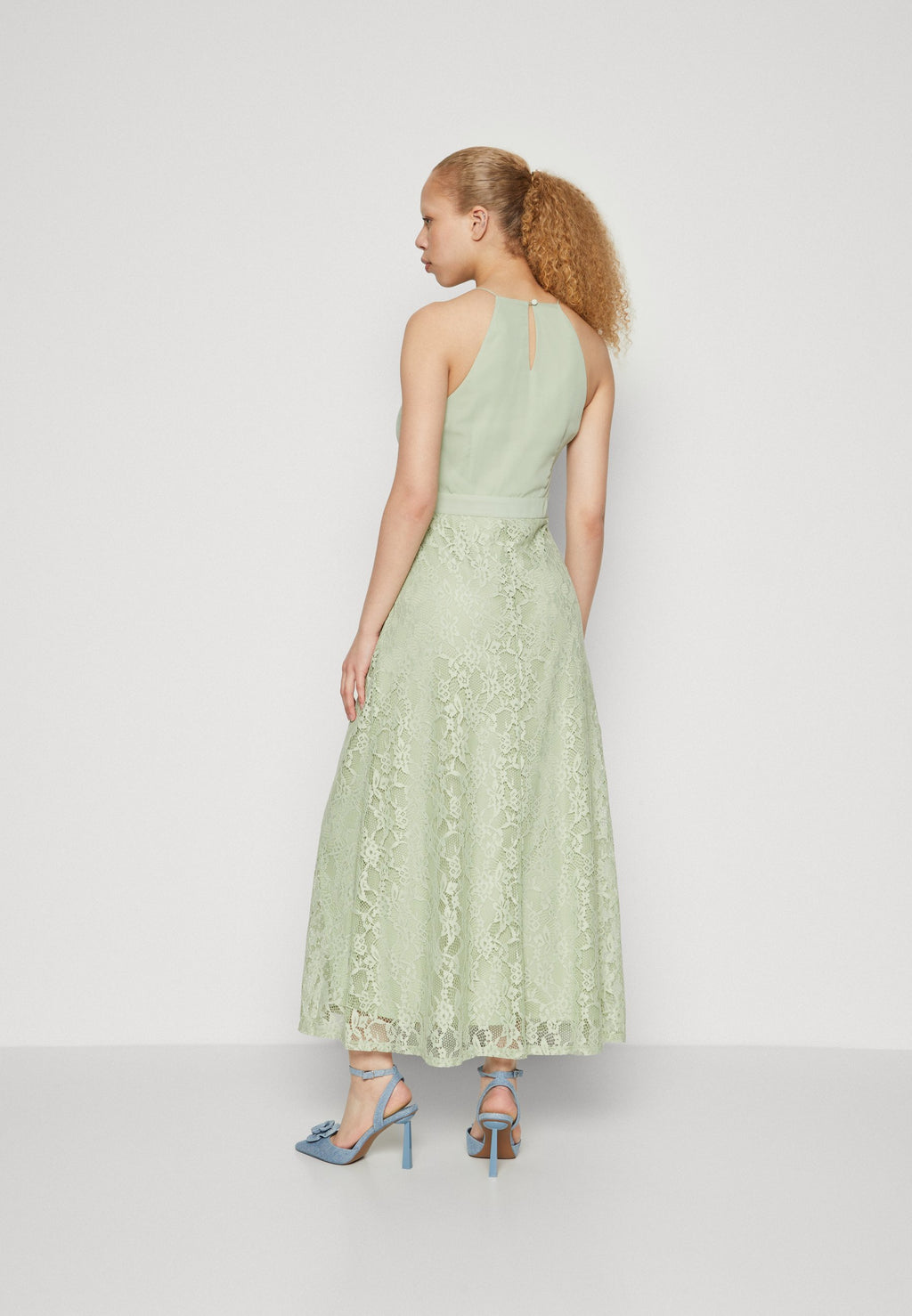 VILA VILORA HALTERNECK DRESS