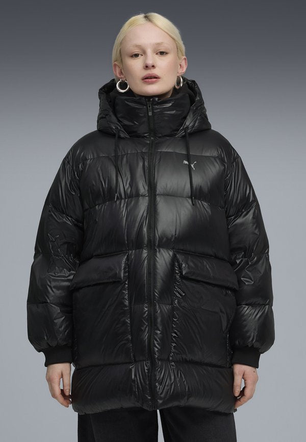 Puma STYLE MIT KAPUZE - Down coat - black