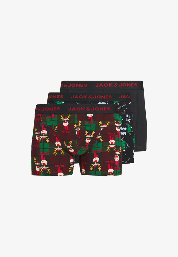 Jack & Jones Trunks Plus Size 3-pack Trunks - Trunks - dark navy