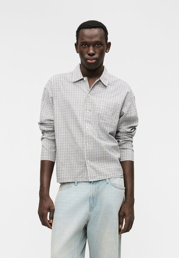Jack & Jones JORAUSTIN CLEAN CHECK SHIRT LS SN - Shirt - odyssey gray