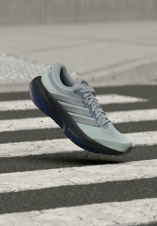 adidas Performance SUPERNOVA RISE 3 M - Road running shoes - silver-coloured/iron metallic/tech indigo