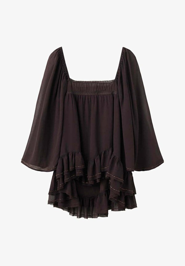 Mango ADULT - Blouse - brown