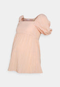 Glamorous Bloom BABYDOLL WITH PUFF SLEEVES SMOCKED BACK PANEL