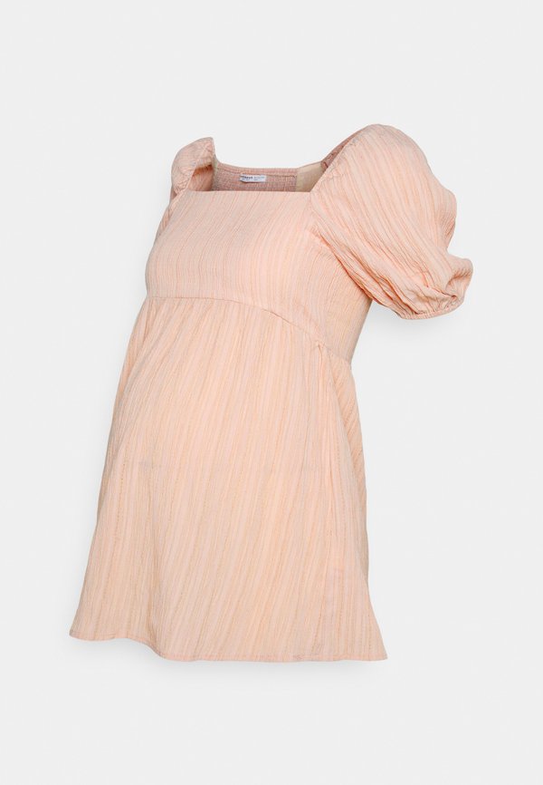 Glamorous Bloom BABYDOLL WITH PUFF SLEEVES SMOCKED BACK PANEL