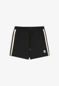 Bershka RETRO SHORT - SWIMSUIT. 00990718 - Swimming shorts - black