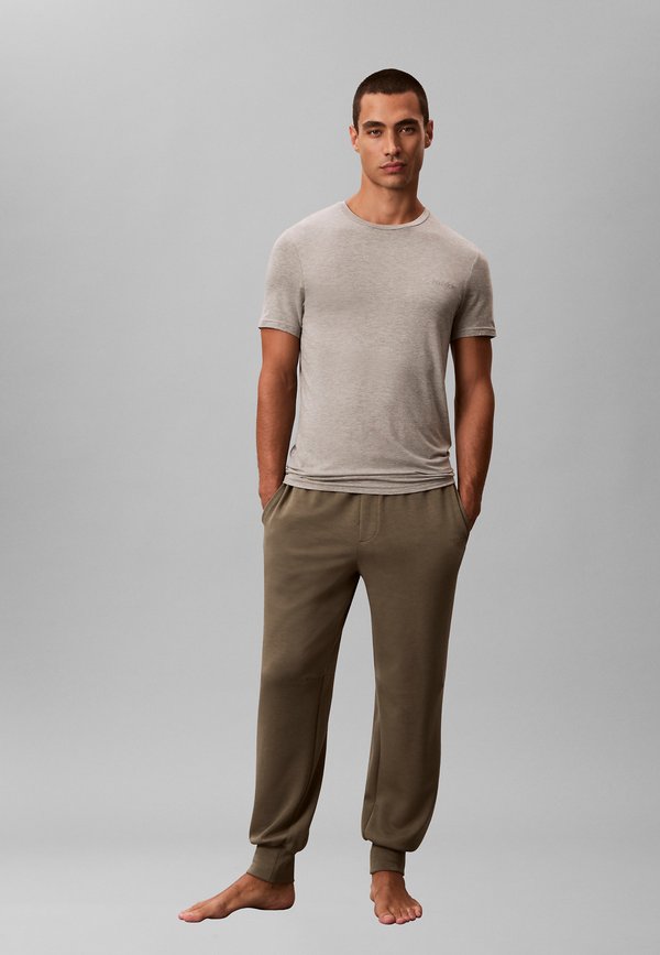 Calvin Klein TRAVEL JOGGERS - Pyjama bottoms - green dolly