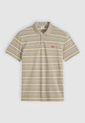 Levi's® Polo shirt - ros stripe vintage khaki pique