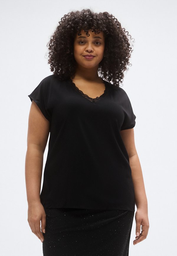 Vero Moda Curve VMCBELLA - Blouse - black