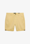 Superdry & Co SUPERDRY PREMIUM REGULAR CHINO SHORTS.. - Shorts - washed yellow