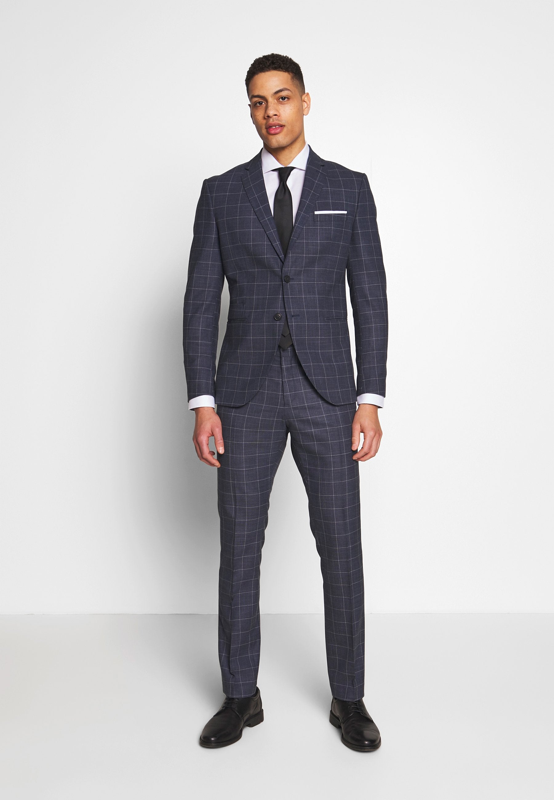 Selected SLHSLIM MAZEAIR CHECK SUIT