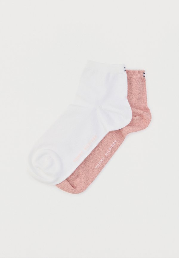 Tommy Hilfiger WOMEN CASUAL SHORT SOCK 2 PACK - Sneaker socks - pink