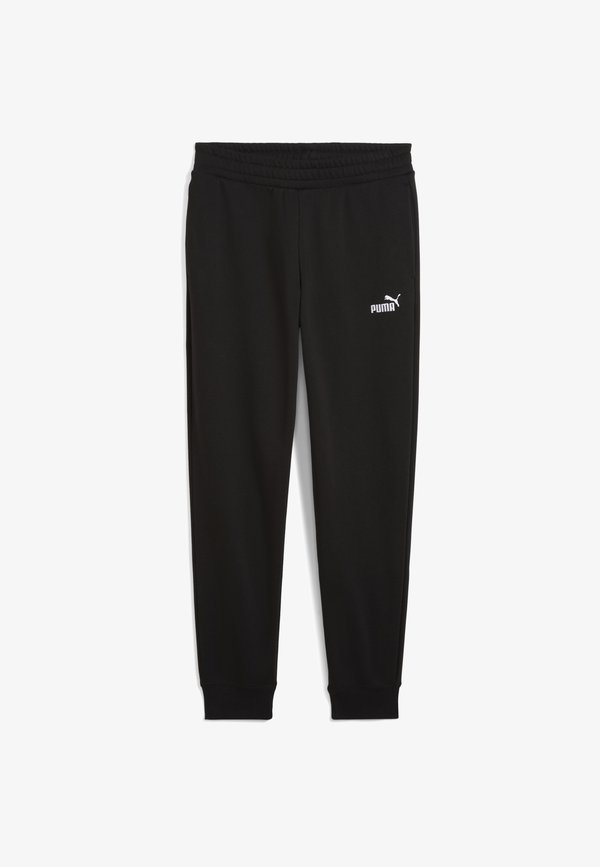 Puma LOGO JOGGING - Tracksuit bottoms - black