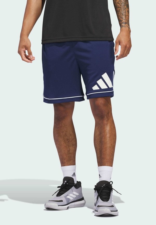 adidas Performance BADGE OF SPORT SHORT 9IN - Sports shorts - team navy